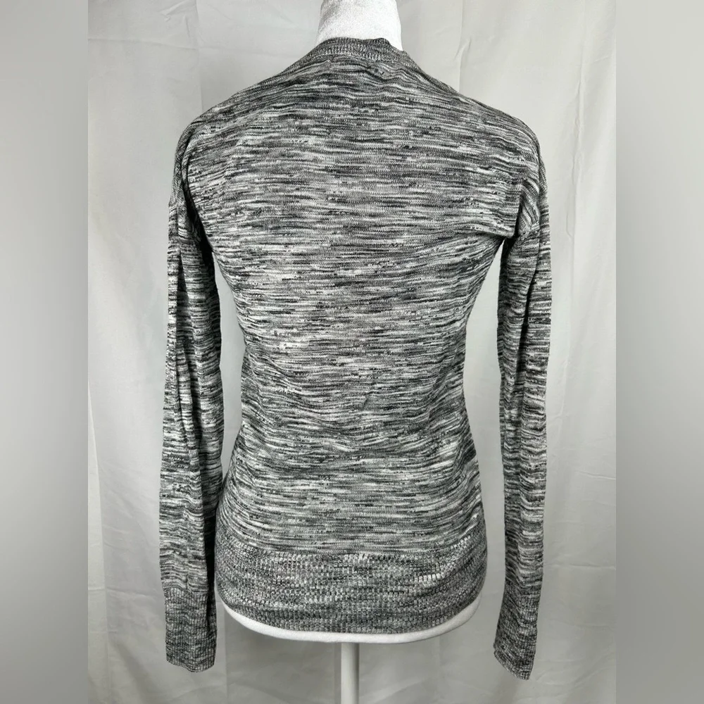Mossimo Cardigan XS | Gray Marled V Neck Button Front Cozy Knit